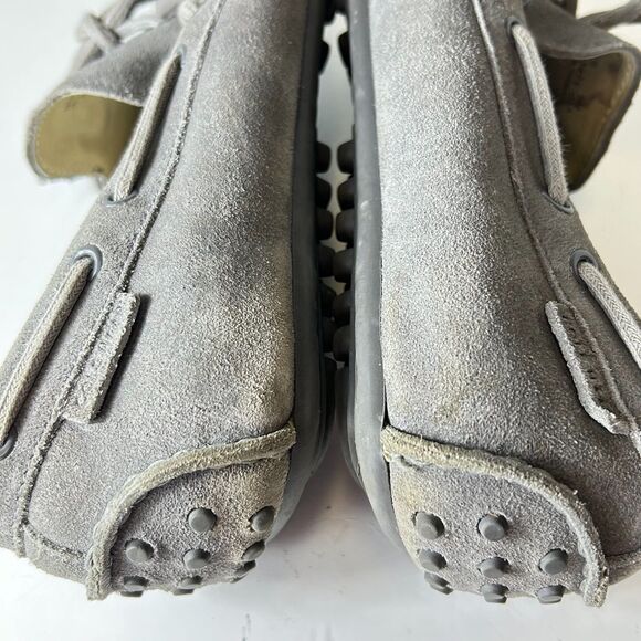 Cole Haan Grant Gray Suede Slip-on Camp Driving Loafer Shoes Size 9M - Picture 15 of 15